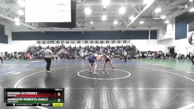 150 lbs Cons. Round 2 - Edward Gutierrez, Heritage vs Harrison Roberts-Dahlgren, University