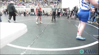 130 lbs Consi Of 4 - Brayden Heinen, Hennessey Takedown Club vs Travis Dupire, Eufaula Ironheads Wrestling Club