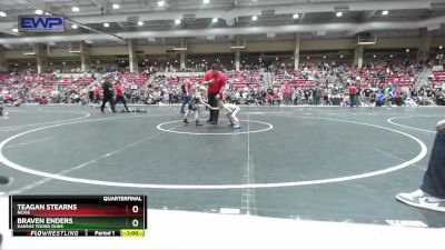 49 lbs Quarterfinal - Teagan Stearns, Ridge vs Braven Enders, Kansas Young Guns