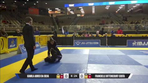 Francielle Bittencourt Costa vs Kamila Abreu Da Silva 2025 Pan Jiu Jitsu IBJJF Championship