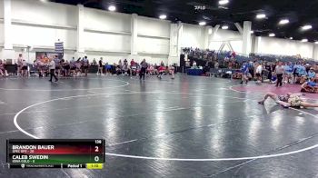 138 lbs Round 3 (8 Team) - Brandon Bauer, Spec Ops vs Caleb Swedin, Iowa Gold