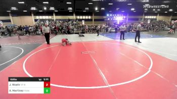 102 lbs Round Of 16 - Jacob Woehr, 3F Wrestling vs Anthony Martinez, Team SoCal