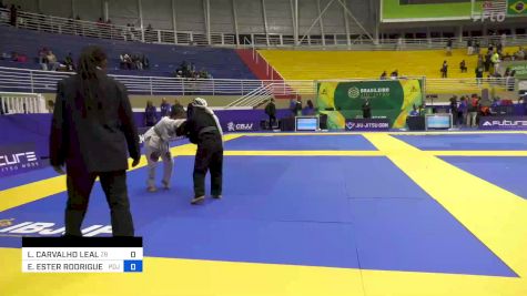 LETHYCIA CARVALHO LEAL vs ELLEN ESTER RODRIGUES CARMO 2023 Brasileiro Jiu-Jitsu IBJJF