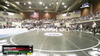 Quarterfinal - Karson Curtis, North Sanpete vs Jonathan Jewkes, Carbon