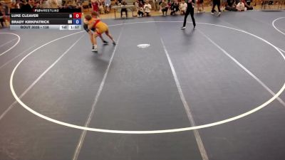 150 lbs Champ. Round 1 - Luke Cleaver, IA vs Brady Kirkpatrick, MN