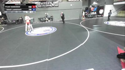 126 lbs 3rd Place Match - Tyler VanBebber, Poway Wrestling vs Grant Langstaff, Livermore Elite Wrestling Club
