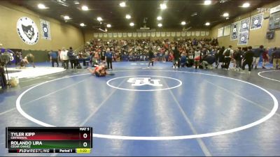 175 lbs Champ. Round 3 - Rolando Lira, Cesar Chavez vs Tyler Kipp, Centennial