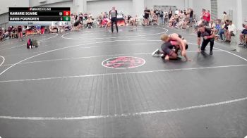 144 lbs Round 1 (4 Team) - Davis Foxworth, Croatan vs Kamarie Scaine, Gamehouse TC