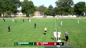 Replay: Lewis vs UW-Parkside Men's Soccer | Sep 8 @ 2 PM