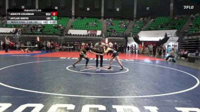 1-5A 126 Semifinal - Ashlyn Coleman, Weaver vs Jaylan Smith, Lincoln