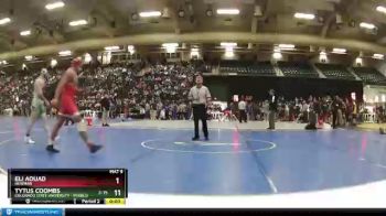 165 lbs Champ. Round 2 - Tytus Coombs, Colorado State University - Pueblo vs Eli Aouad, Newman