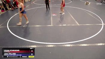 Cons. Semi - Vivian Schroeder, Minnesota vs Leah Willard, Northern Elite Wrestling Club