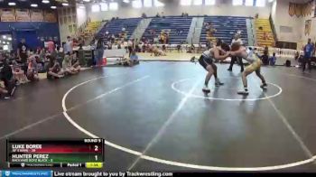 152 lbs Round 5 (8 Team) - Hunter Perez, Backyard Boyz Black vs Luke Boree, AP X Kame