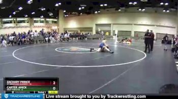 138 lbs Semis & Wb (16 Team) - Zachary Prince, D1 Wrestling Academy vs Carter Amick, West Forsyth