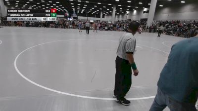 150 lbs Cons. Sub-rd Of 16 - Jordan Schafer, Pierre T.F. Riggs High School Wrestling vs Kiesen Iwersen, Oklahoma