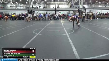 98 lbs Round 1 (6 Team) - Oumar Tounkara, Siggy Trained vs Blake Haines, Gettysburg