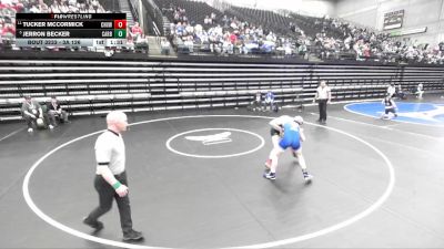 3A 126 lbs Cons. Round 2 - Tucker Mccormick, Canyon View vs Jerron Becker, Carbon