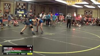 110 lbs Round 5 (10 Team) - Keely Coti, Elite NJ Purple vs Madison Blumenthal, NJ Select
