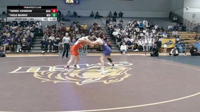 165 lbs Cons. Semi - Derek Johnson, St. Cloud State vs Kole Marko, Minnesota State