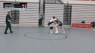 207 lbs Quarterfinal - Faith Wooley, Wayland Baptist University vs Kena Leonard, Ottawa University