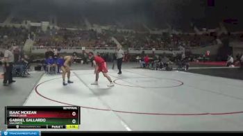 D3-144 lbs Semifinal - Gabriel Gallardo, Sahuarita vs Isaac McKean, Mingus Union