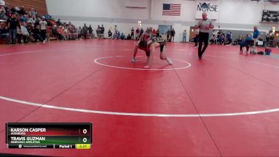 Elite 157 lbs Cons. Round 4 - Karson Casper, Augsburg vs Travis Guzman, Nebraska Wesleyan