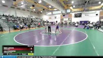 160 lbs Champ. Round 1 - Ian Standifer, Spanaway Lake vs Ben Larson, Hermiston