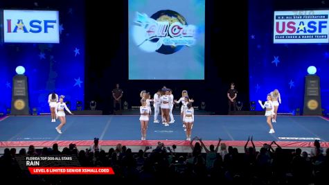 Florida Top Dog All Stars - RAIN [2025 L6 Limited Senior XSmall Coed Semis] 2025 The Cheerleading Worlds
