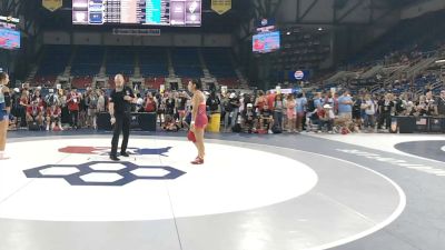 140 lbs Champ. Rd Of 64 - Anjelika Alarcon, Missouri vs Kayden Sipp, Nebraska