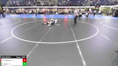 7th - 8th grade - 158 Cons. Round 2 - Max Peterson, Iowa vs Karver Rude, Iowa