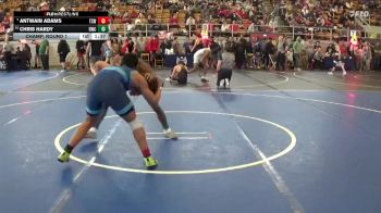152 lbs Champ. Round 1 - Antwain Adams, TSWC vs Chris Hardy, Dunbar Wrestling Club