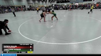 150 lbs Cons. Round 3 - Christofer Vazquez, Colorado vs Patrick Mullen, Izzy Style Wrestling