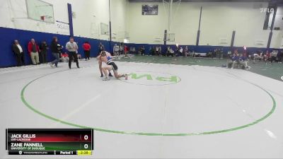 174 lbs Champ. Round 2 - Zane Pannell, University Of Dubuque vs Jack Gillis, UW-LaCrosse