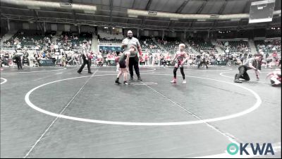 70 lbs Consi Of 4 - Jenson Henley, Skiatook Youth Wrestling vs Beau Hughes, Black Fox Wrestling Club