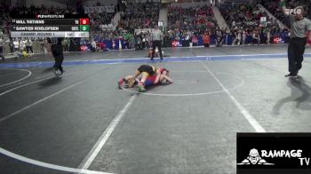 88 lbs Champ. Round 1 - Will Tietjens, Team Hawks vs Sawyer Roelofsen, Central Kansas Young Lions