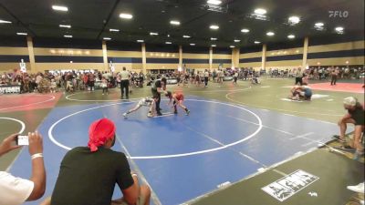 87 lbs Consolation - Lorenzo The Show Castro, Moses Lake WC vs Jymini Waters, Oakdale WC