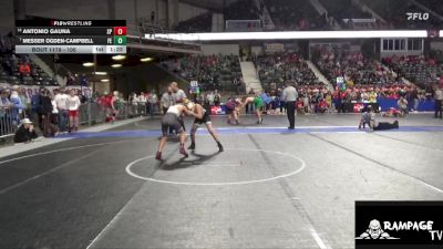 105 lbs Cons. Round 1 - Messer Ogden-Campbell, Falcon Empire vs Antonio Gauna, SC Punisher