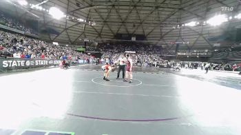Boys 1B/2B 175 Quarterfinal - Dorien Cano, Rainier vs Landon Girton, Cle Elum
