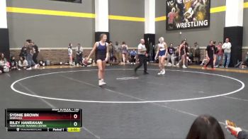 130 lbs Quarterfinal - Riley Hanrahan, Team Nazar Training Center vs Sydnie Brown, Nebraska