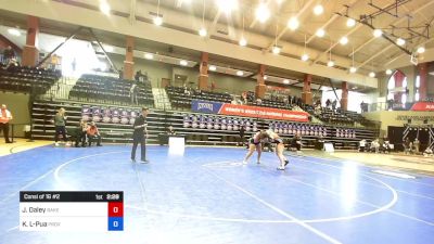 170 lbs Consi Of 16 #2 - Jaclyn Daley, Baker (Kan.) vs Kacey Lee-Pua, Providence (Mont.)