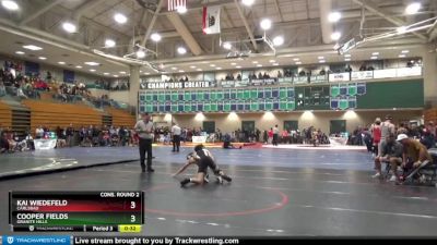 145 lbs Cons. Round 2 - Geovany Vargas, Santa Ana vs Xavio Fenix, Canyon Crest