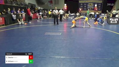 90 lbs Consy 5 - Carter Deeter, Southern Columbia vs Blake Wilson, Mars