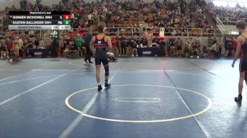 118 lbs Quarterfinal - Easton Ballinger SW1, Prodigy Wrestling Academy vs Gunner McDowell SW4, TB Legacy