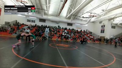 113 lbs Round 2 - Ty McWilliams, Lander Valley vs Brody Nedens, Hardin