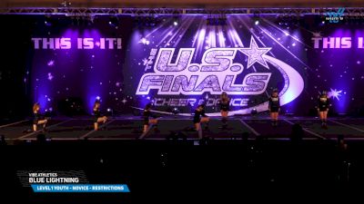 Vibe Athletics - Blue Lightning [2025 L1 Youth - Novice - Restrictions Day 1] 2025 The U.S. Finals Worcester