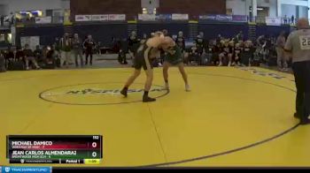 152 lbs Semifinals (4 Team) - Michael DAmico, Wantagh Sr High vs Jean Carlos Almendaraz, Brentwood High Sch