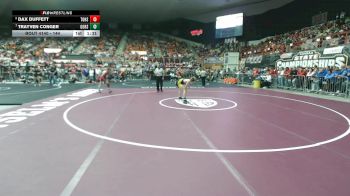 144 lbs Quarterfinal - Trayven Conger, Goodland HS vs Dax Duffett, Tonganoxie HS