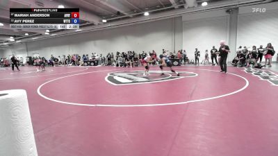 Senior Women Freestyle FS - 50 lbs Cons. Round 2 - Mariah Anderson, Air Force Regional Training Center vs Avy Perez, World Team Training Center