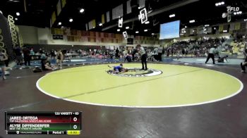 63 lbs 7th Place Match - Alyse Diffenderfer, Beat The Streets Oxnard vs Jared Ortega, TUF California Wrestling Acade