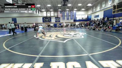 126 lbs Consi Of 32 #2 - Dominick Sam, Iron Faith vs Walter Sarinana Elizondo, Beat The Streets Boston